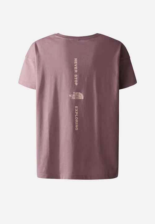 The North Face - G vertical line short sleeve tee - grey
