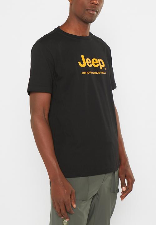 JEEP - Jeep logo print tee - black