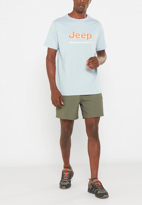 JEEP - Core logo tee - blue