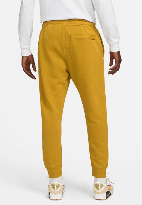 Nike - NSW Club fleece jogger track pants- yellow