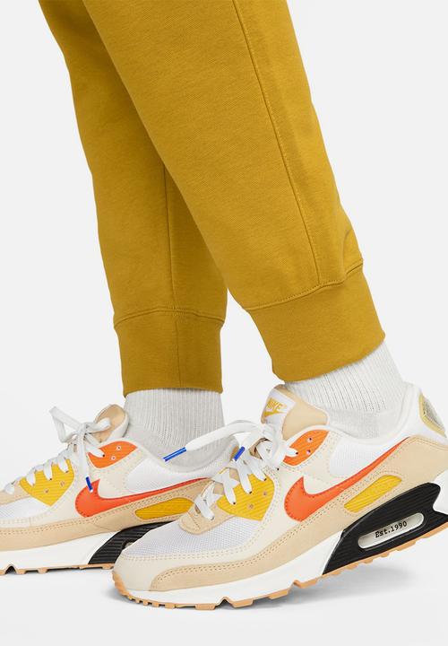Nike - NSW Club fleece jogger track pants- yellow