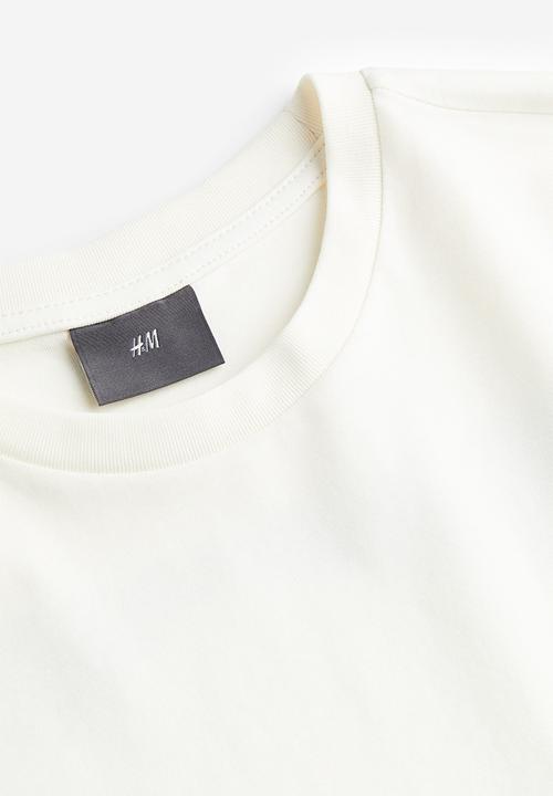 H&M - Relaxed fit printed T-shirt - white/landscape