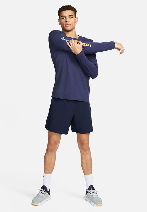 Nike - Challenger  Dri-FIT 7" 2-in-1 running short -  obsidian/obsidian/black