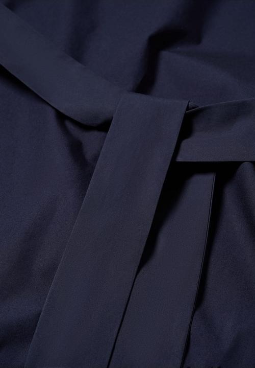 MANGO - Dress pop-h - navy