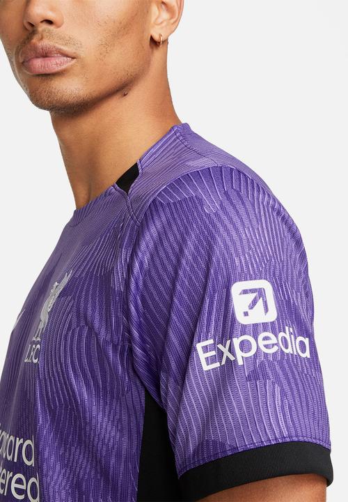 Nike - Liverpool F.C. 2023/24 Stadium Third jersey - space purple/white