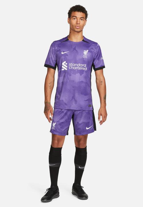 Nike - Liverpool F.C. 2023/24 Stadium Third jersey - space purple/white