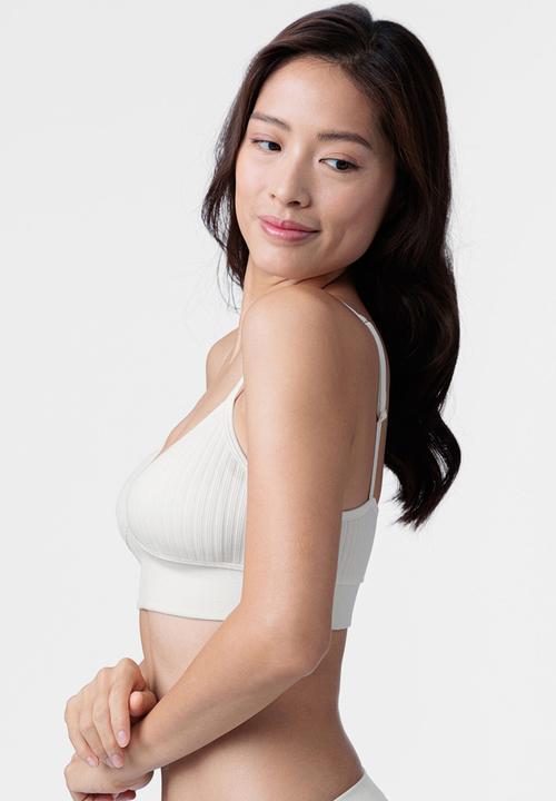 DORINA - Ascian light padded bralette - ivory