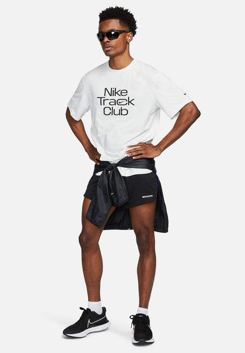 Nike - Dri-Fit Track Club Hyverse tee - white