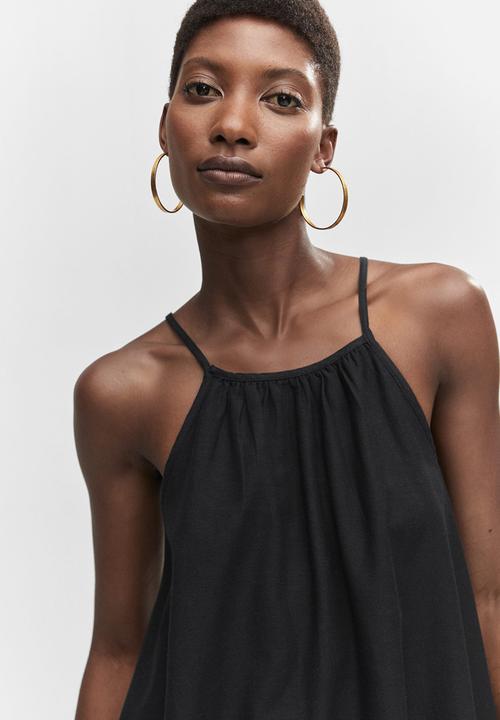 MANGO - Dress ely-h - black