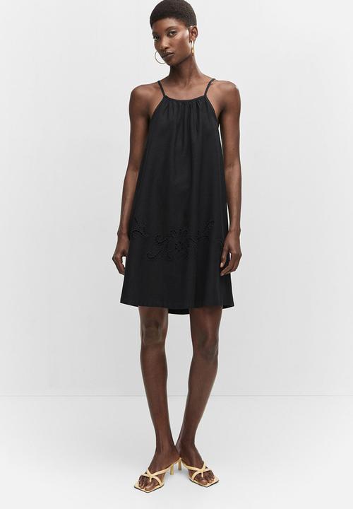 MANGO - Dress ely-h - black