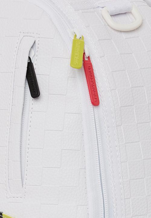 Sprayground - Shark trip dlxsv backpack - white/multi