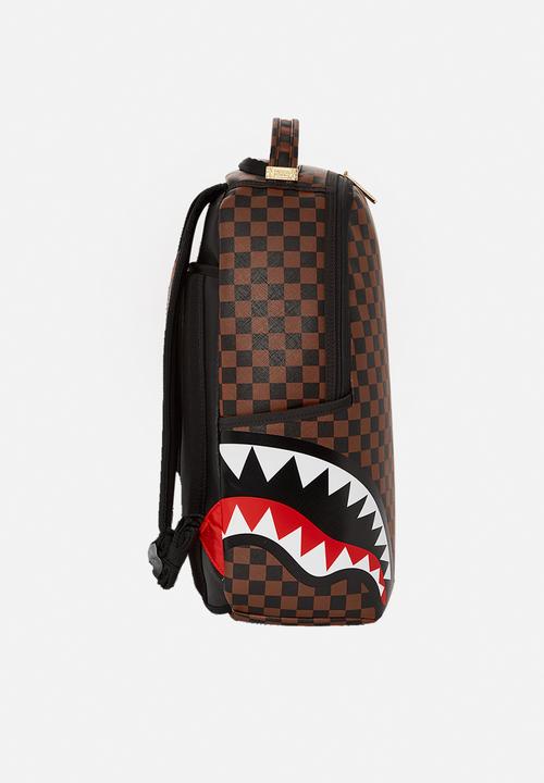Sprayground - Sip side sharks dlxsv backpack - brown