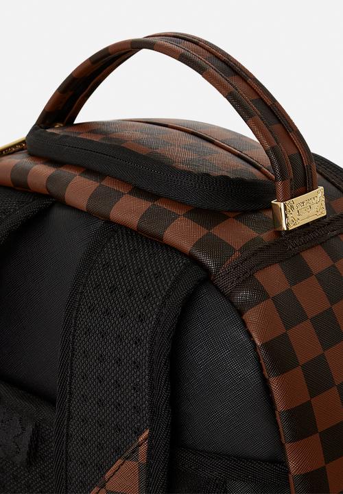 Sprayground - Sip side sharks dlxsv backpack - brown