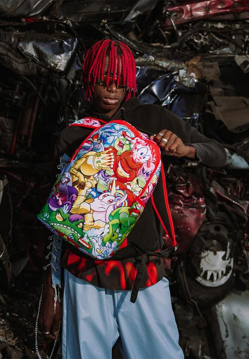 Sprayground - Sg characters going ham smashed dlxsr backpack - multi