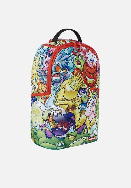 Sprayground - Sg characters going ham smashed dlxsr backpack - multi