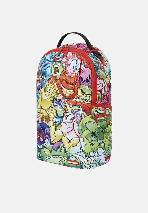 Sprayground - Sg characters going ham smashed dlxsr backpack - multi