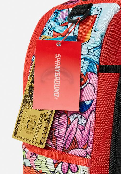 Sprayground - Sg characters going ham smashed dlxsr backpack - multi