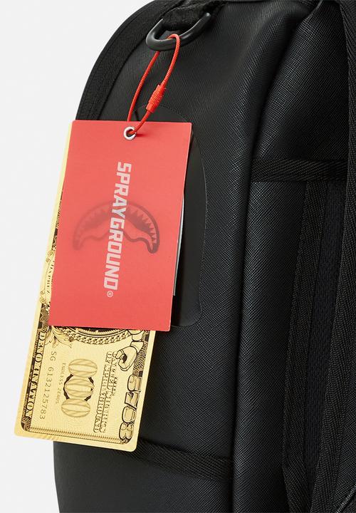 Sprayground - Shark central sg logo black core backpack - black
