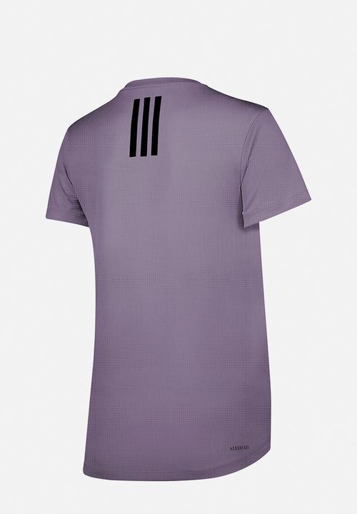 adidas Performance - Plus tr-es crew T-shirt - shadow violet