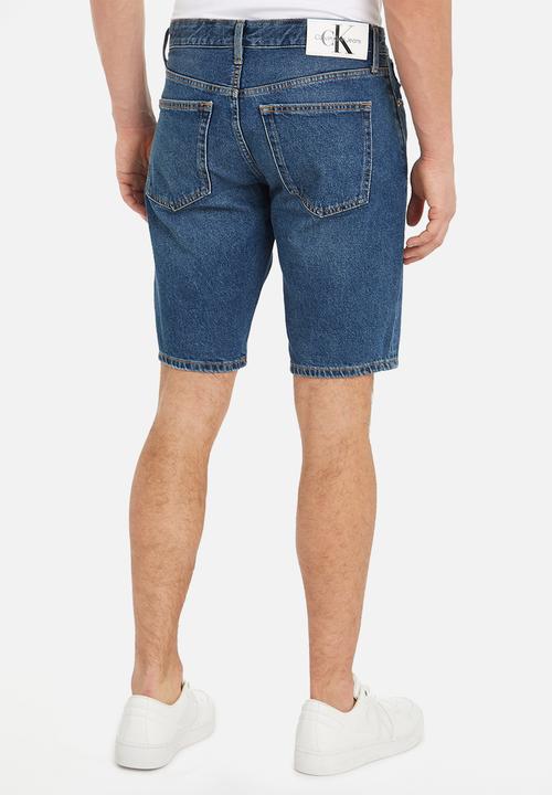 Calvin Klein - Regular short - denim medium
