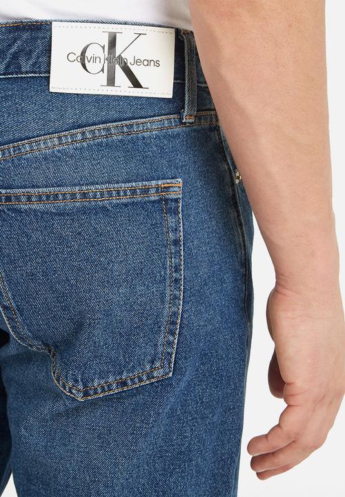 Calvin Klein - Regular short - denim medium