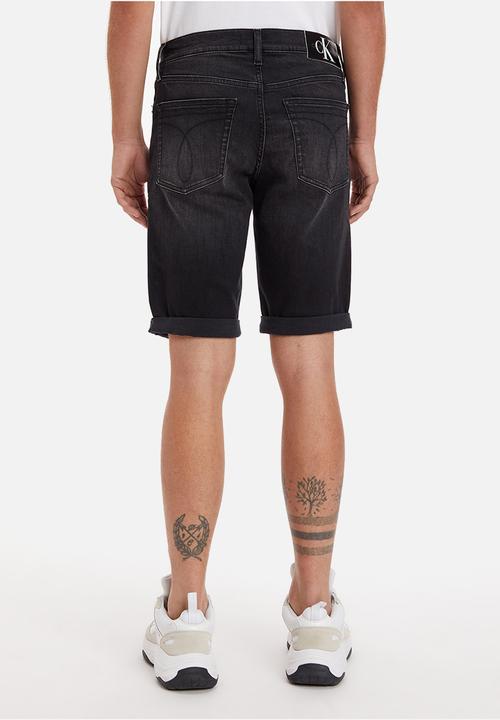 Calvin Klein - Slim short - denim black