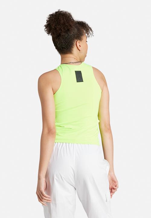 adidas Performance - W city escape sleeveless tee - lucid lemon
