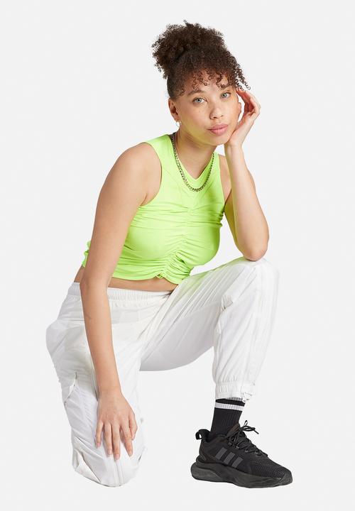 adidas Performance - W city escape sleeveless tee - lucid lemon