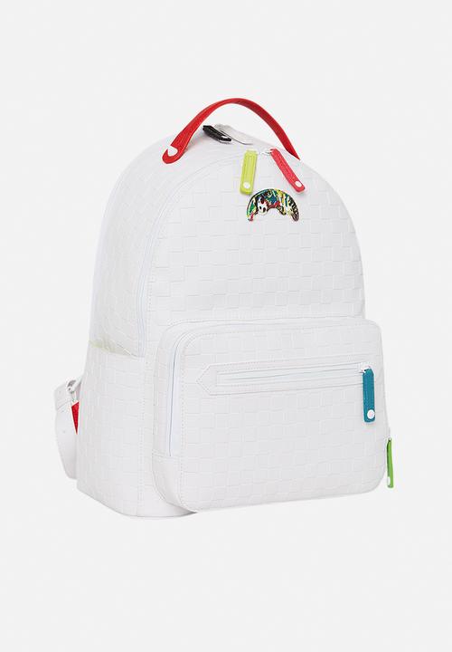 Sprayground - Shark trip new cargo backpack - white