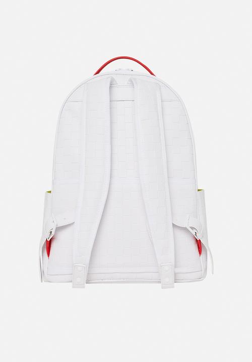 Sprayground - Shark trip new cargo backpack - white