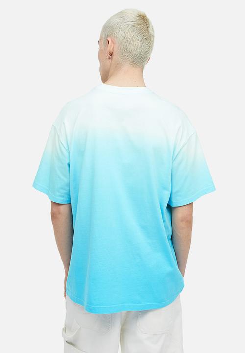 H&M - Relaxed fit printed T-shirt - light blue/jaws