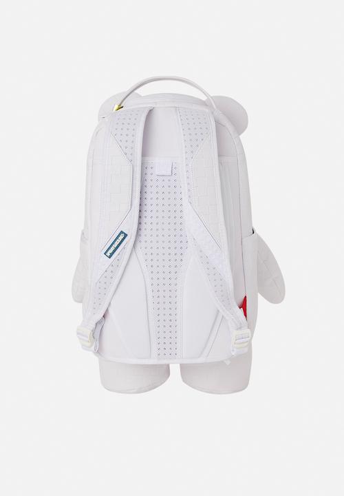 Sprayground - Shark trip moneybear backpack - white/multi