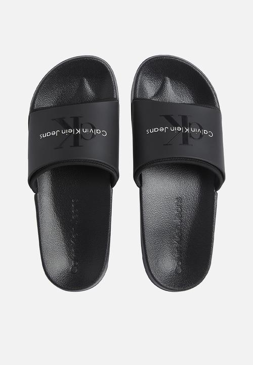 Calvin Klein - Slide monogram tpu - black