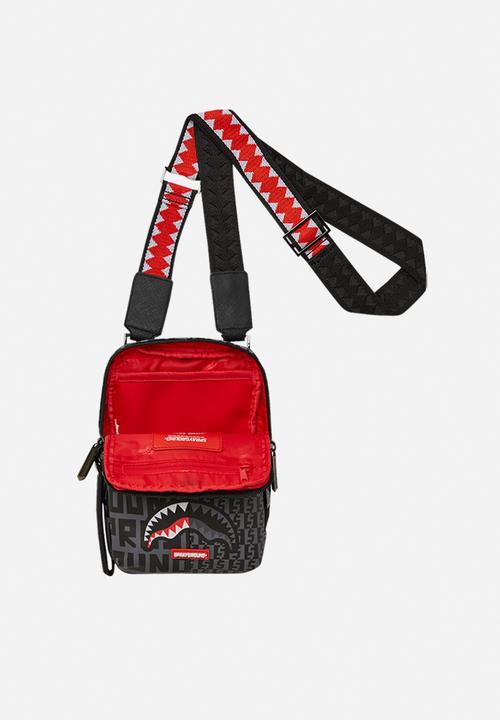 Sprayground - Split infinity check sling - black