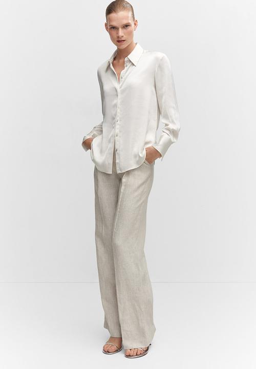 MANGO - Shirt Ideale - Natural
