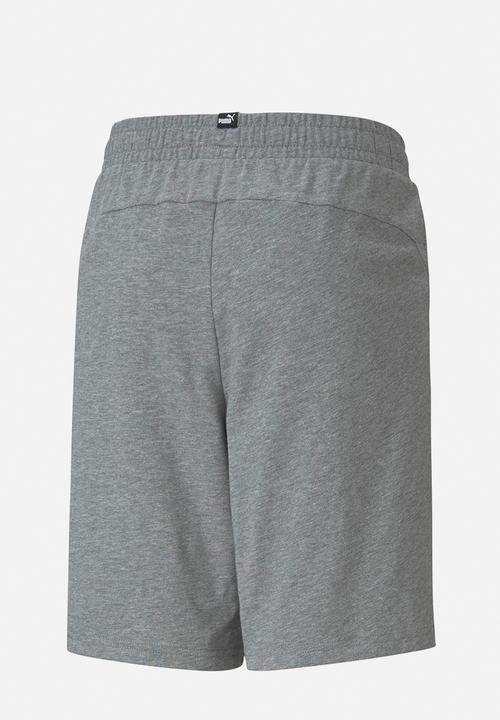 PUMA - Ess jersey shorts b - medium gray heather