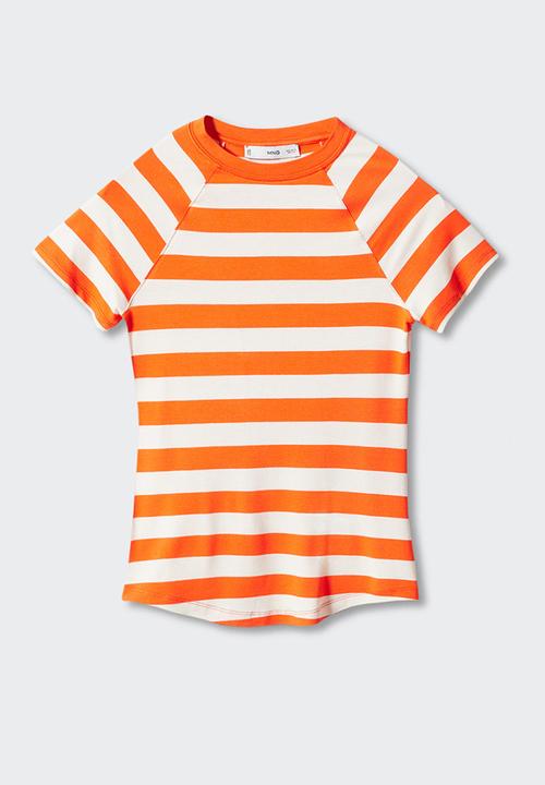 MANGO - T-shirt chick - orange