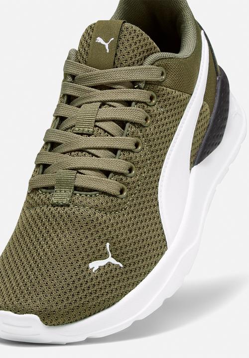 PUMA - Anzarun lite jr - olive drab/puma white