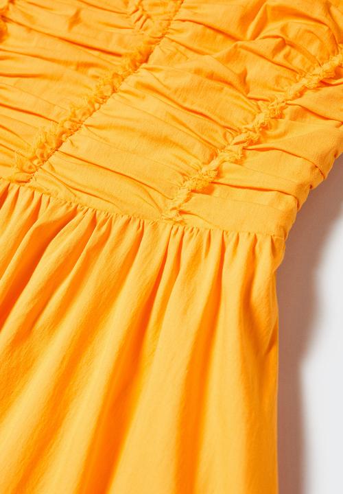 MANGO - Dress rita - orange