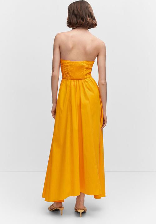 MANGO - Dress rita - orange