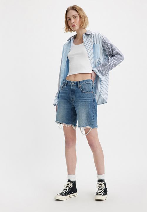 Levi’s® - 501 90S Short za happy break - dark indigo