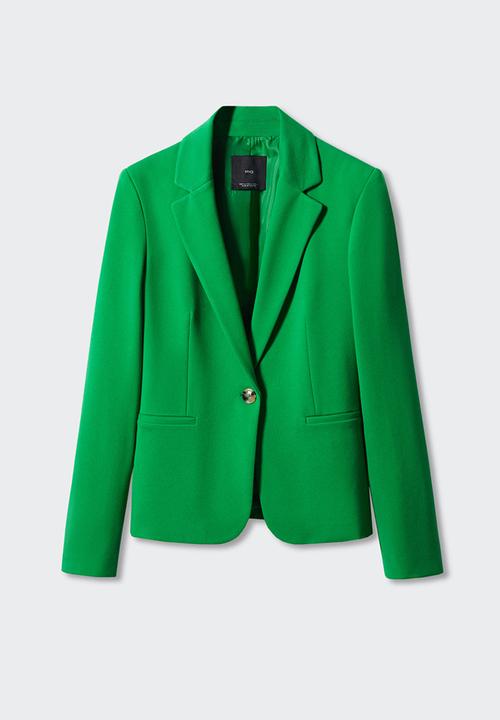 MANGO - Blazer paloma - green