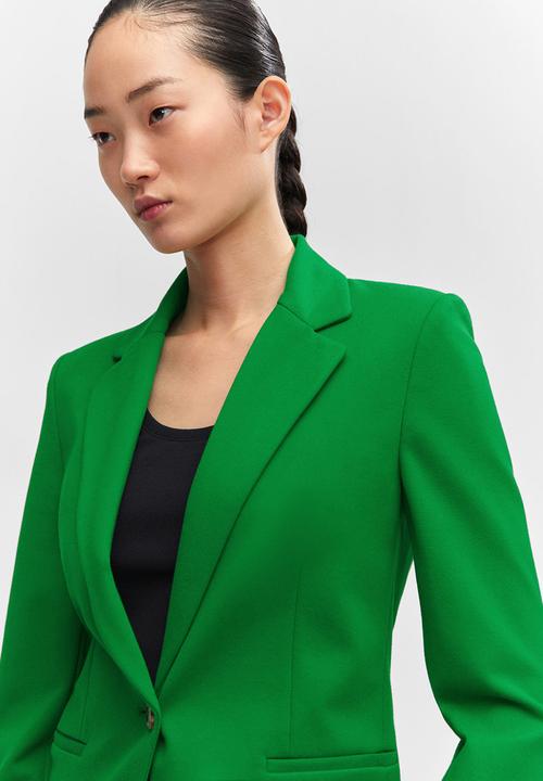 MANGO - Blazer paloma - green