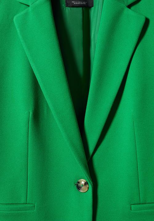 MANGO - Blazer paloma - green