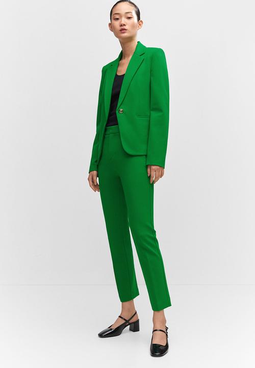 MANGO - Blazer paloma - green