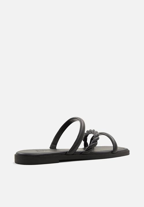 Call It Spring - Twistee strappy sandal - black