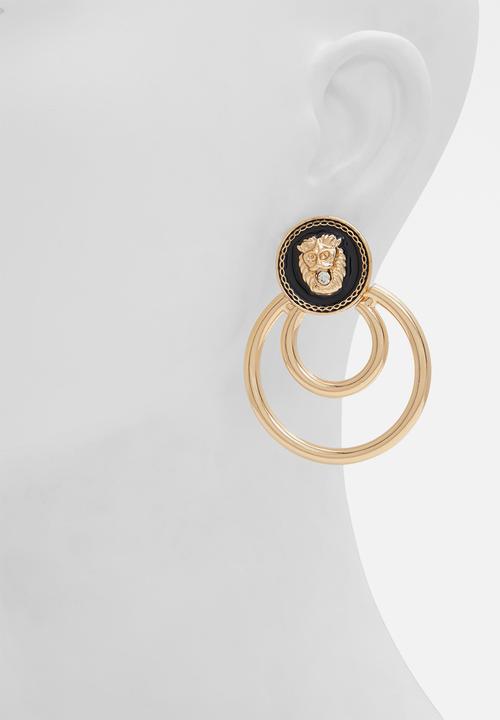 ALDO - Wigollada - black & gold 