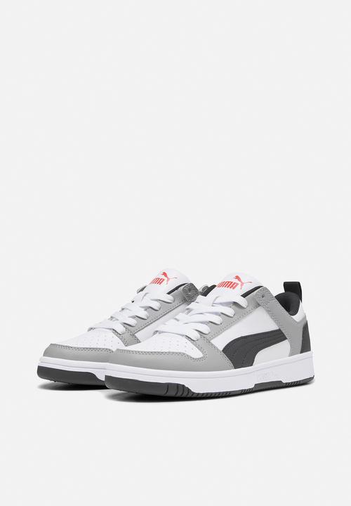 PUMA - Rebound layup lo sl jr - white/black/grey