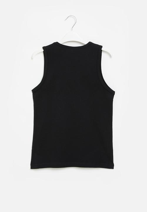 Quiksilver - Corp logo vest boy - black