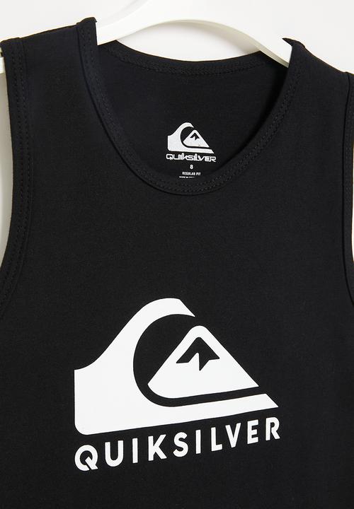Quiksilver - Corp logo vest boy - black